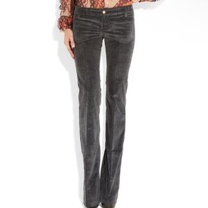 COPY - 100% AUTHENTIC GUCCI GREY CORDUROY FLARE PANTS